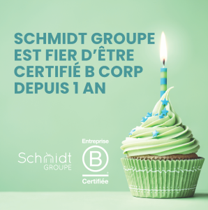 1 an de certification B Corp